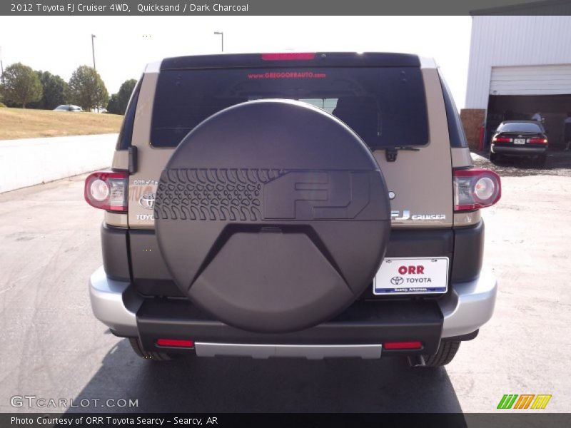 Quicksand / Dark Charcoal 2012 Toyota FJ Cruiser 4WD