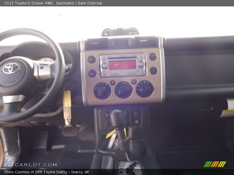 Quicksand / Dark Charcoal 2012 Toyota FJ Cruiser 4WD