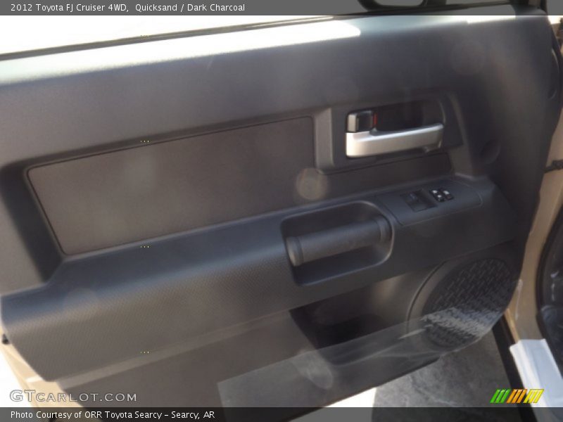 Quicksand / Dark Charcoal 2012 Toyota FJ Cruiser 4WD