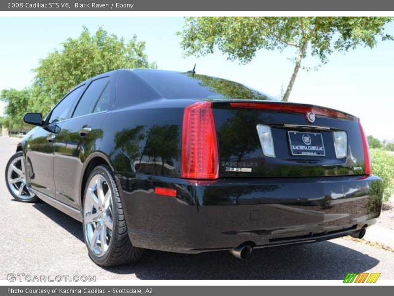 Black Raven / Ebony 2008 Cadillac STS V6