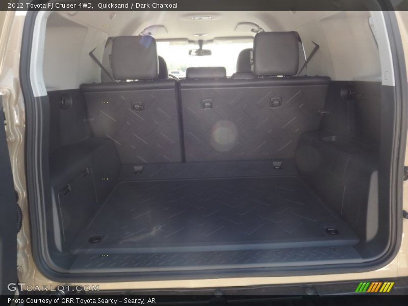 Quicksand / Dark Charcoal 2012 Toyota FJ Cruiser 4WD