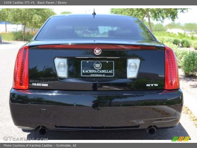 Black Raven / Ebony 2008 Cadillac STS V6