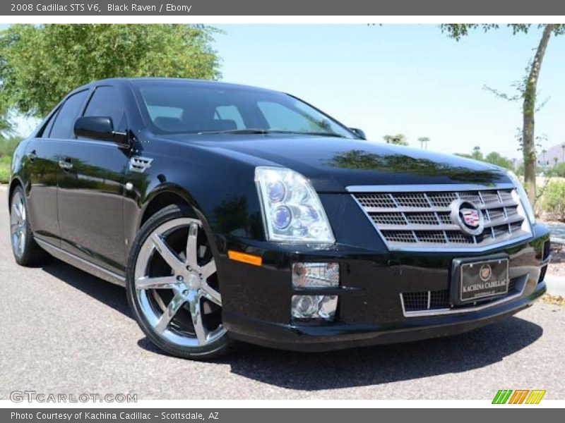 Black Raven / Ebony 2008 Cadillac STS V6