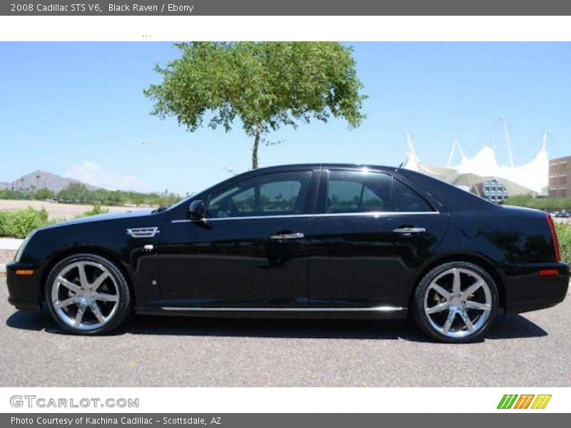Black Raven / Ebony 2008 Cadillac STS V6