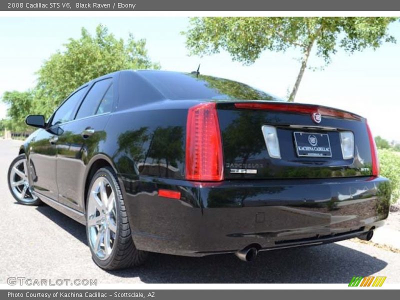 Black Raven / Ebony 2008 Cadillac STS V6