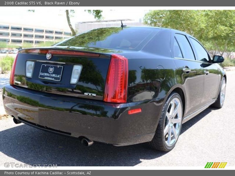 Black Raven / Ebony 2008 Cadillac STS V6