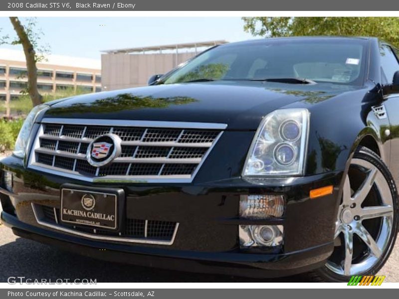 Black Raven / Ebony 2008 Cadillac STS V6