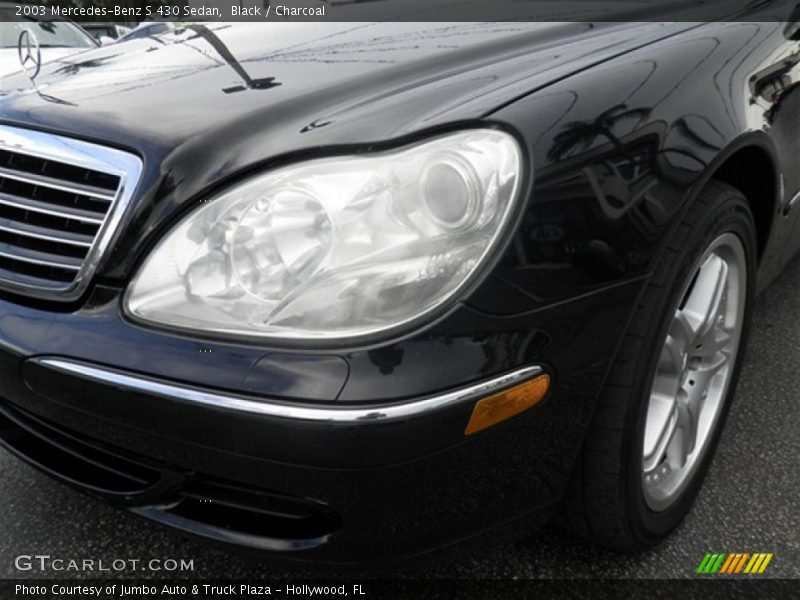 Black / Charcoal 2003 Mercedes-Benz S 430 Sedan