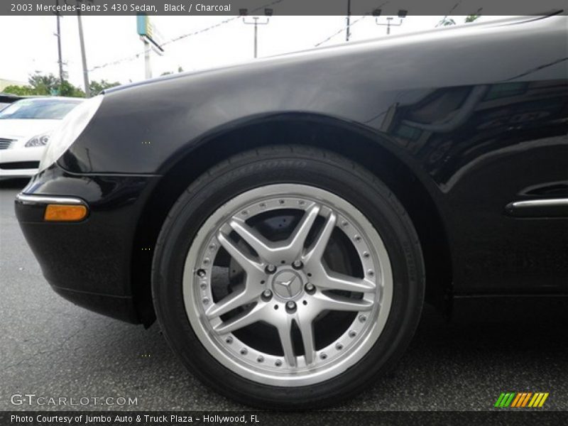 Black / Charcoal 2003 Mercedes-Benz S 430 Sedan