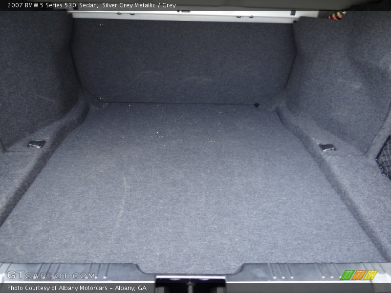 Silver Grey Metallic / Grey 2007 BMW 5 Series 530i Sedan