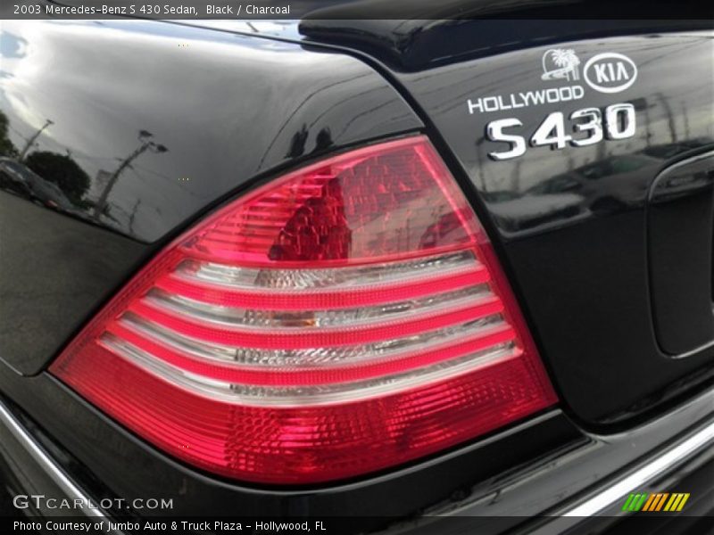 Black / Charcoal 2003 Mercedes-Benz S 430 Sedan