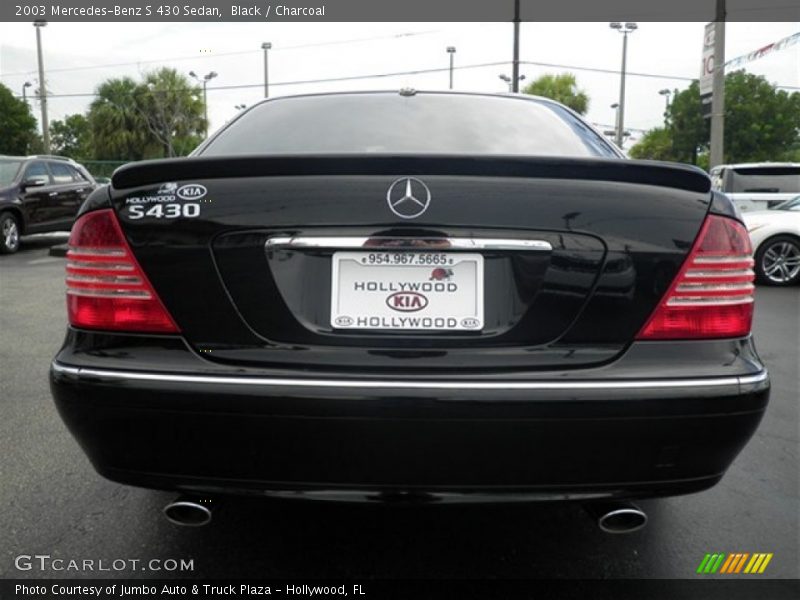Black / Charcoal 2003 Mercedes-Benz S 430 Sedan