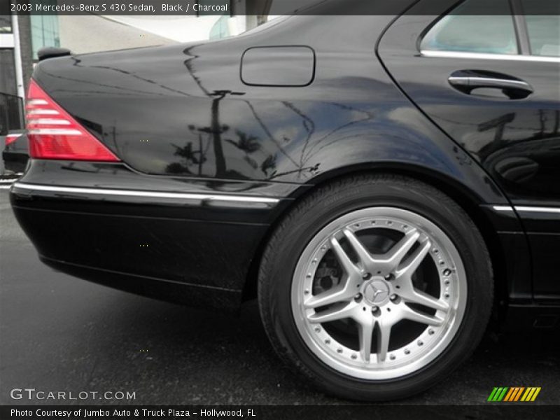 Black / Charcoal 2003 Mercedes-Benz S 430 Sedan