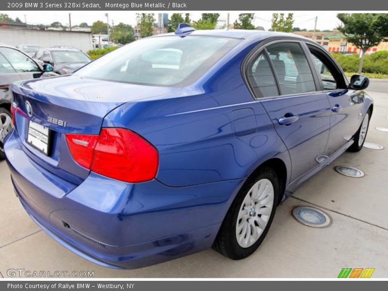 Montego Blue Metallic / Black 2009 BMW 3 Series 328xi Sedan