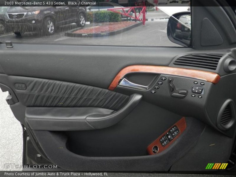 Black / Charcoal 2003 Mercedes-Benz S 430 Sedan