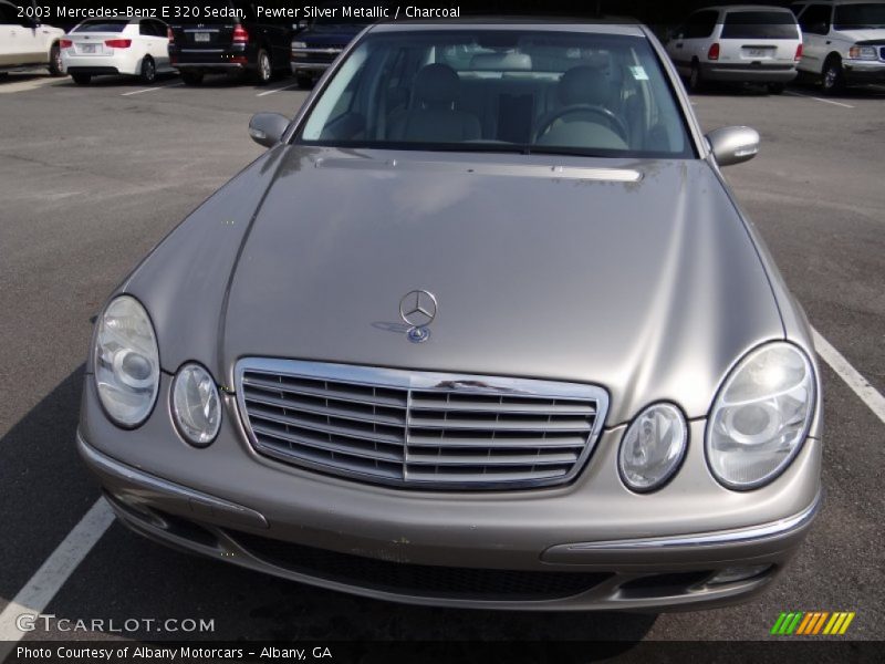 Pewter Silver Metallic / Charcoal 2003 Mercedes-Benz E 320 Sedan