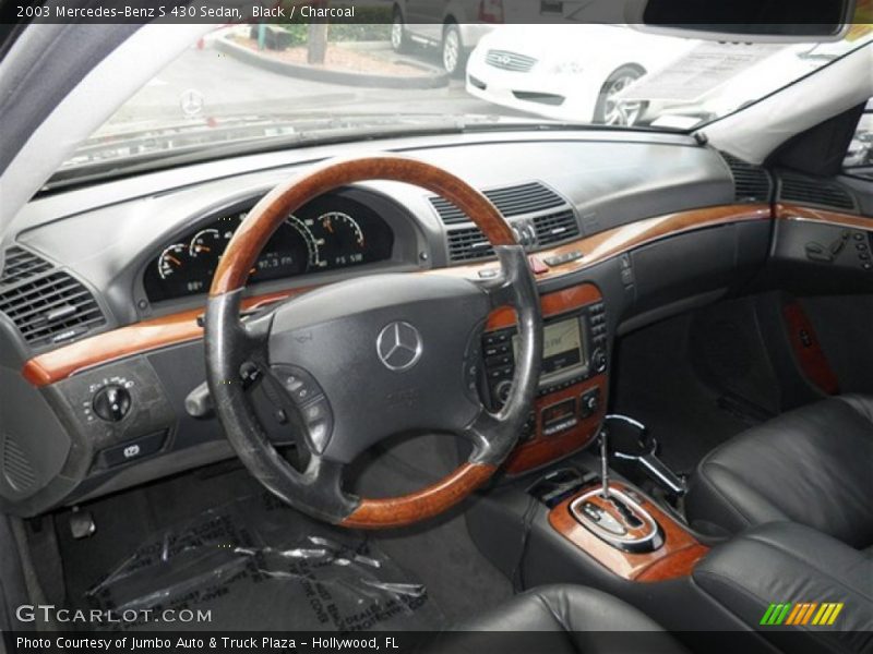 Black / Charcoal 2003 Mercedes-Benz S 430 Sedan