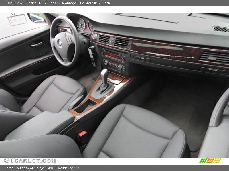 Montego Blue Metallic / Black 2009 BMW 3 Series 328xi Sedan