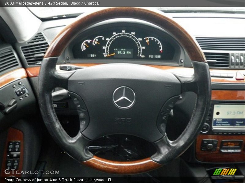 Black / Charcoal 2003 Mercedes-Benz S 430 Sedan