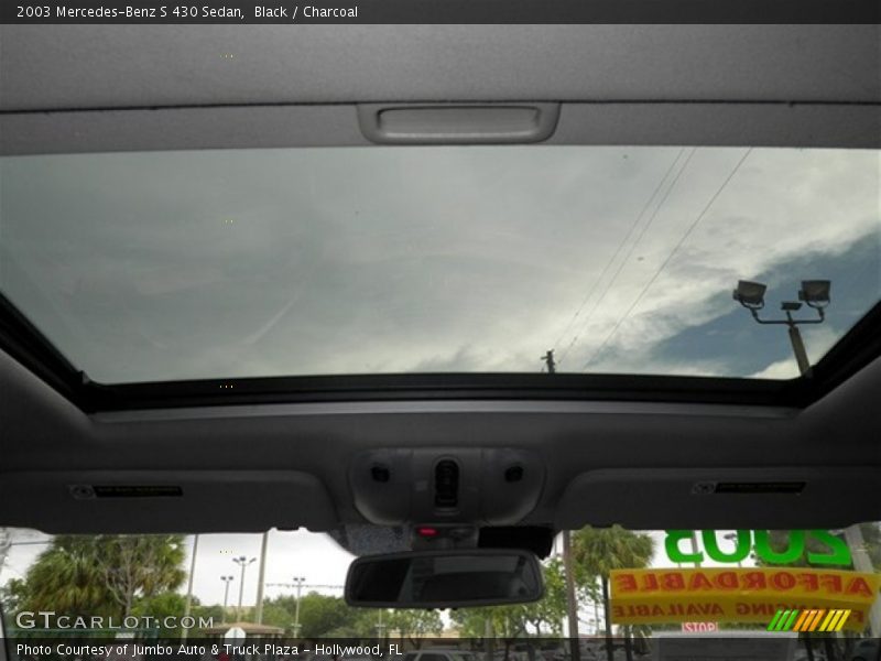 Black / Charcoal 2003 Mercedes-Benz S 430 Sedan