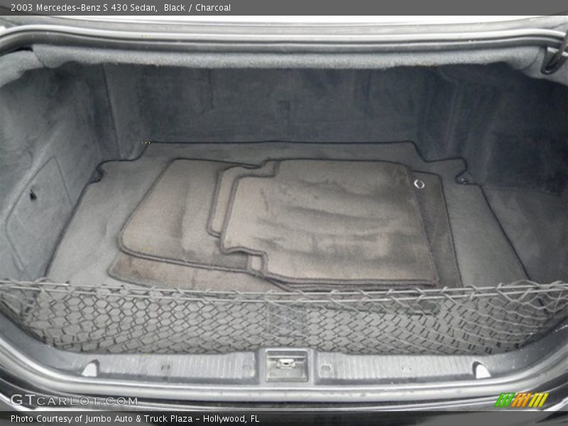 Black / Charcoal 2003 Mercedes-Benz S 430 Sedan