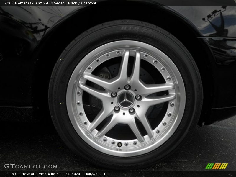 Black / Charcoal 2003 Mercedes-Benz S 430 Sedan