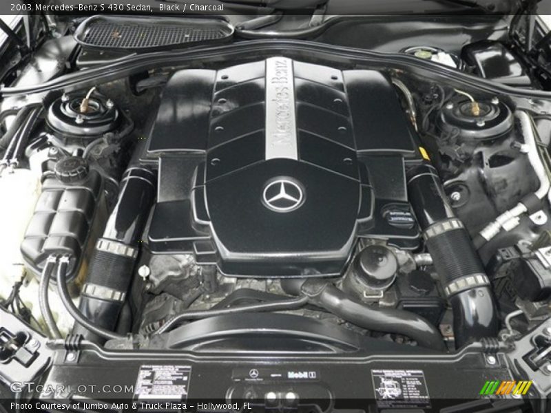 Black / Charcoal 2003 Mercedes-Benz S 430 Sedan