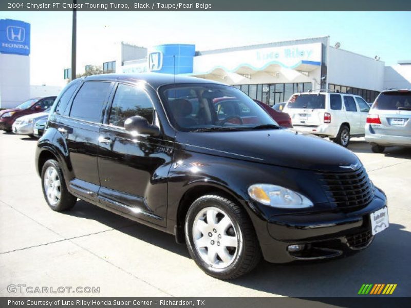 Black / Taupe/Pearl Beige 2004 Chrysler PT Cruiser Touring Turbo