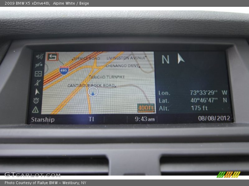 Alpine White / Beige 2009 BMW X5 xDrive48i