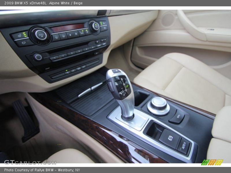 Alpine White / Beige 2009 BMW X5 xDrive48i