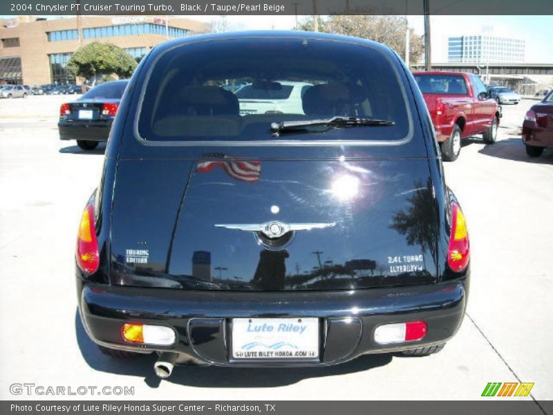 Black / Taupe/Pearl Beige 2004 Chrysler PT Cruiser Touring Turbo