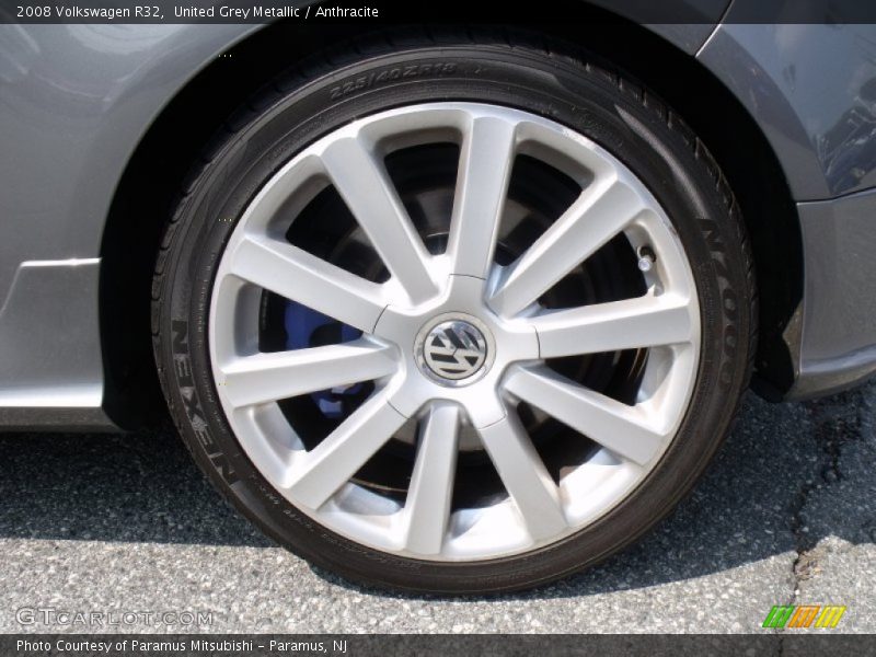 United Grey Metallic / Anthracite 2008 Volkswagen R32