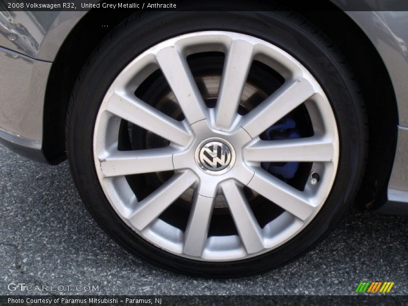 United Grey Metallic / Anthracite 2008 Volkswagen R32