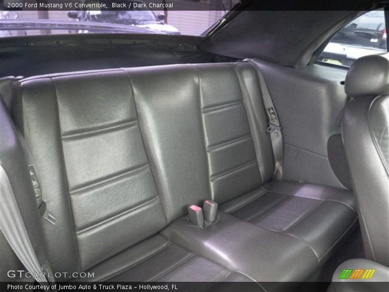 Black / Dark Charcoal 2000 Ford Mustang V6 Convertible