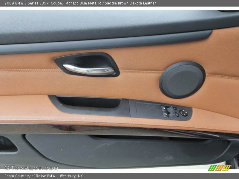 Monaco Blue Metallic / Saddle Brown Dakota Leather 2009 BMW 3 Series 335xi Coupe