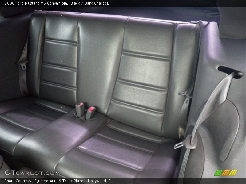 Black / Dark Charcoal 2000 Ford Mustang V6 Convertible