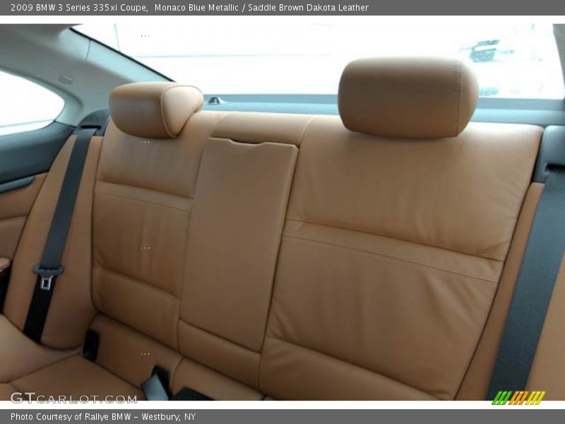 Monaco Blue Metallic / Saddle Brown Dakota Leather 2009 BMW 3 Series 335xi Coupe