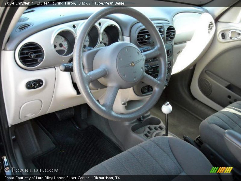 Black / Taupe/Pearl Beige 2004 Chrysler PT Cruiser Touring Turbo