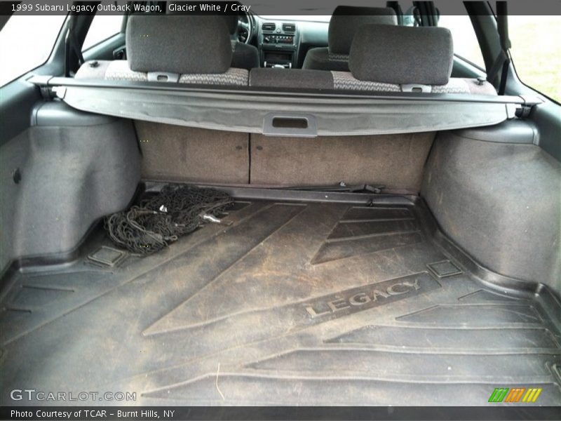 Glacier White / Gray 1999 Subaru Legacy Outback Wagon