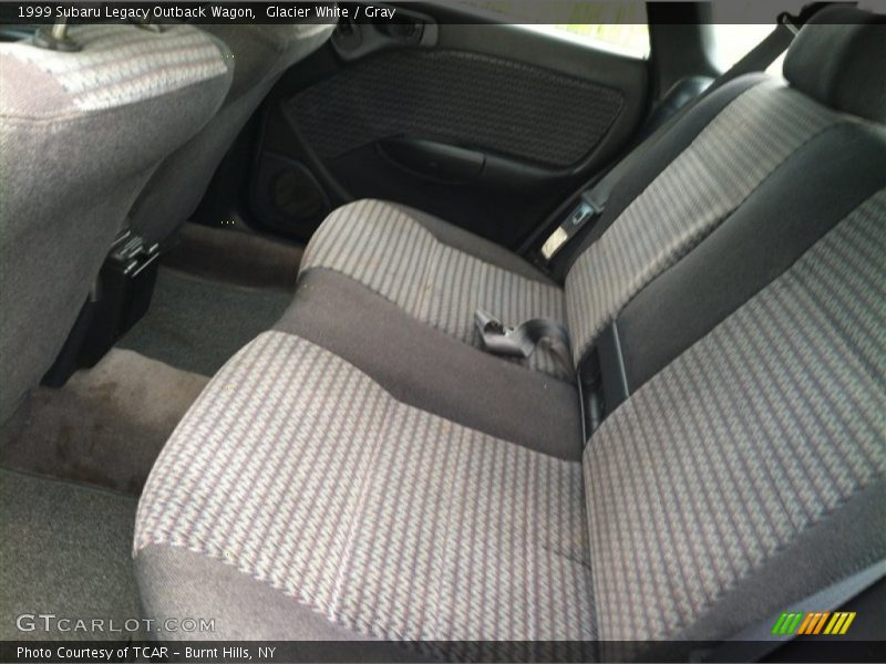 Glacier White / Gray 1999 Subaru Legacy Outback Wagon