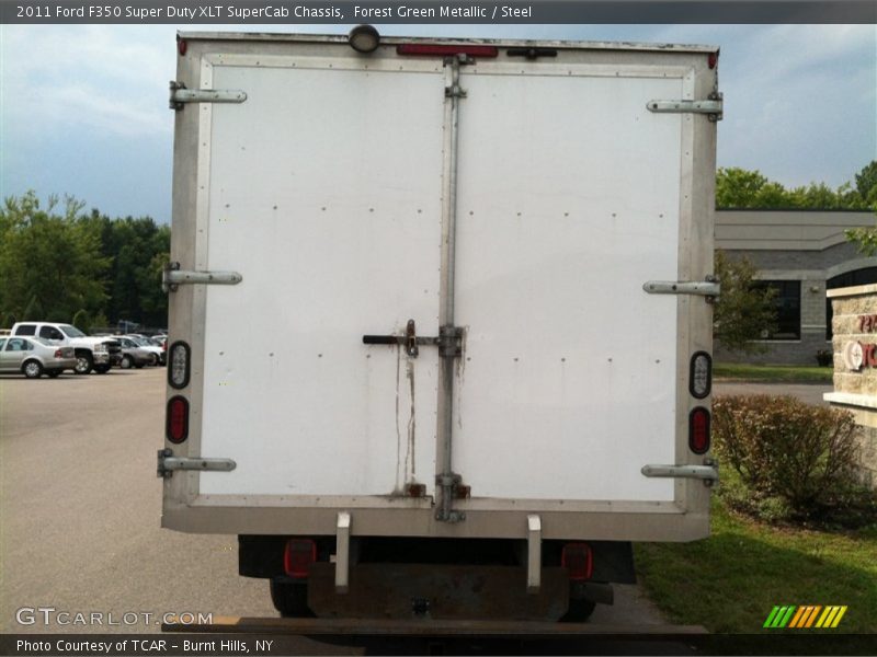 Forest Green Metallic / Steel 2011 Ford F350 Super Duty XLT SuperCab Chassis