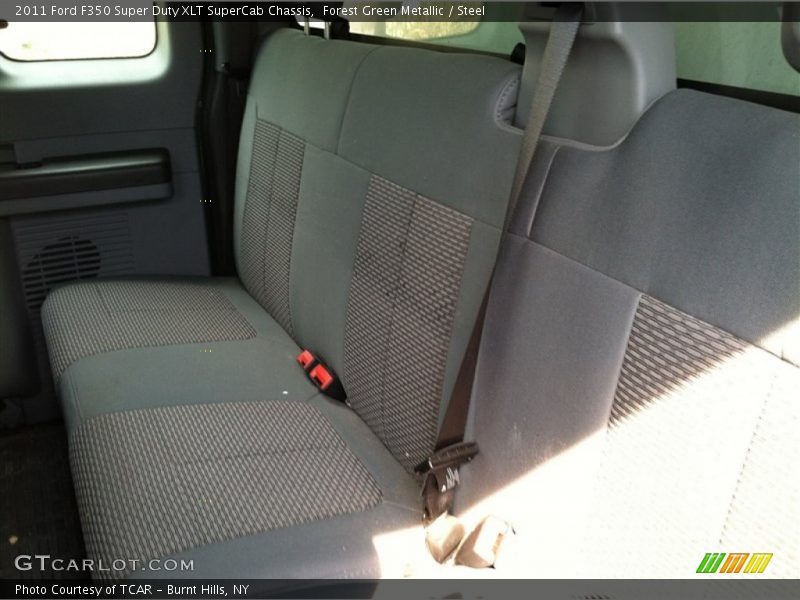 Forest Green Metallic / Steel 2011 Ford F350 Super Duty XLT SuperCab Chassis