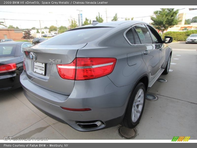 Space Grey Metallic / Chateau Nevada Leather 2009 BMW X6 xDrive50i