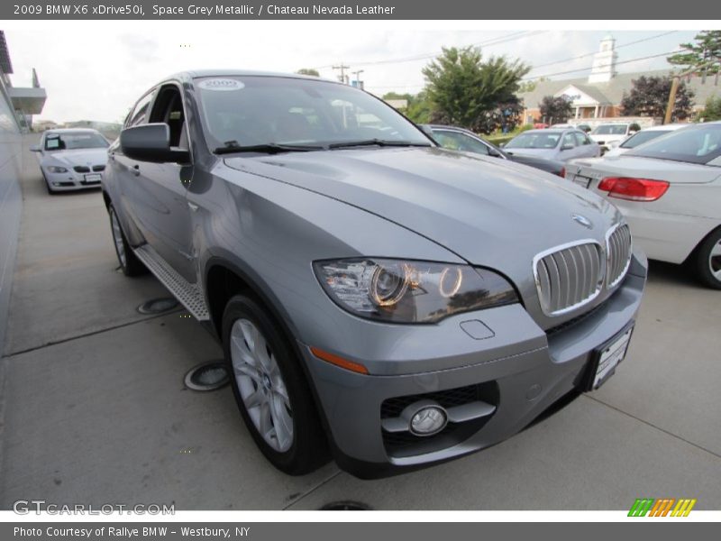 Space Grey Metallic / Chateau Nevada Leather 2009 BMW X6 xDrive50i