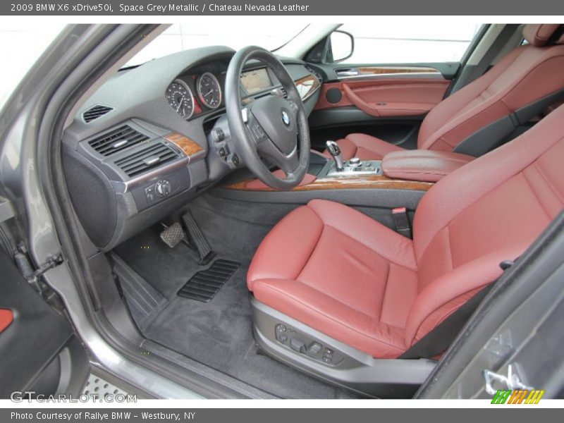 Front Seat of 2009 X6 xDrive50i