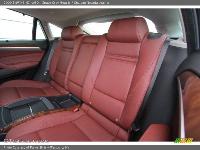 Rear Seat of 2009 X6 xDrive50i