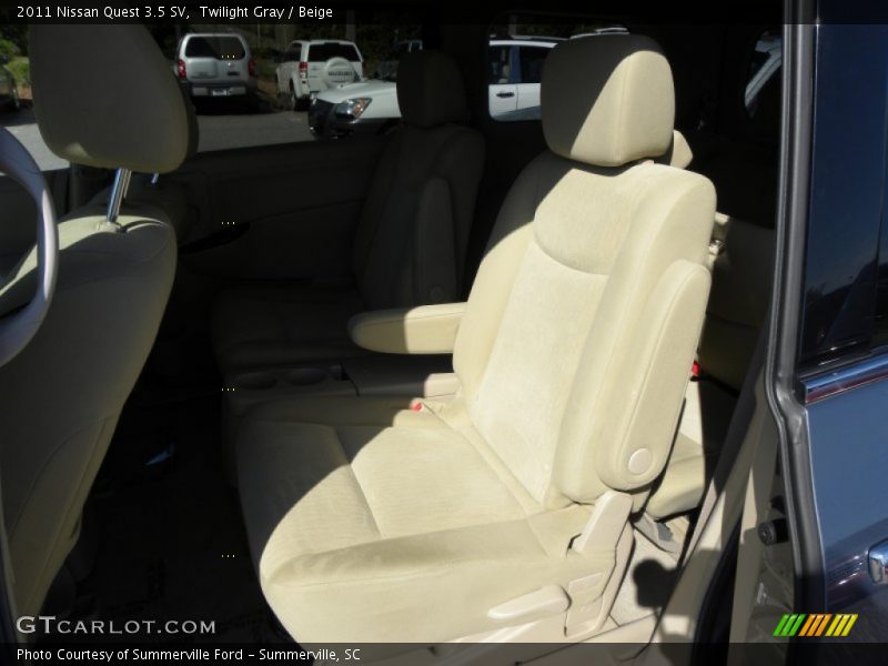 Twilight Gray / Beige 2011 Nissan Quest 3.5 SV