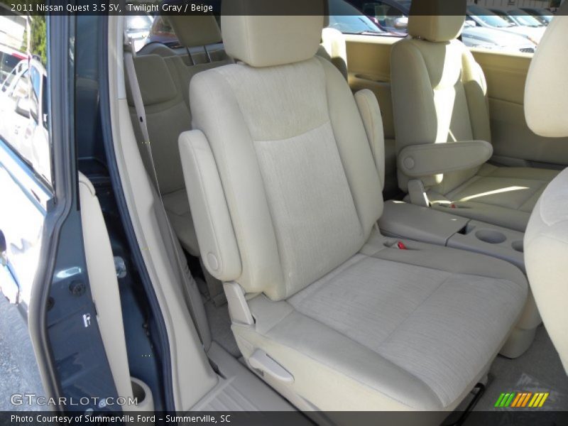 Twilight Gray / Beige 2011 Nissan Quest 3.5 SV