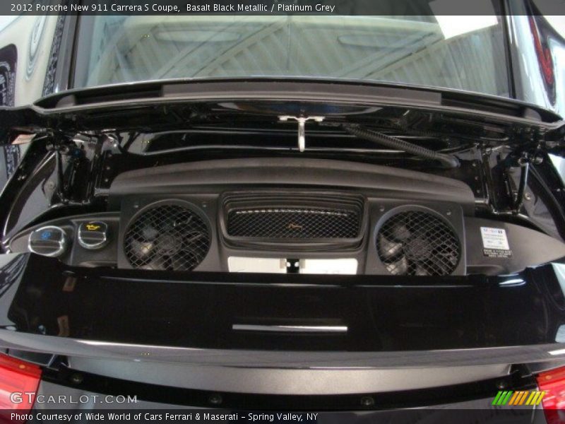  2012 New 911 Carrera S Coupe Engine - 3.8 Liter DFI DOHC 24-Valve VarioCam Plus Flat 6 Cylinder