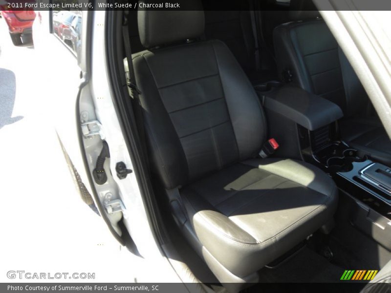 White Suede / Charcoal Black 2011 Ford Escape Limited V6